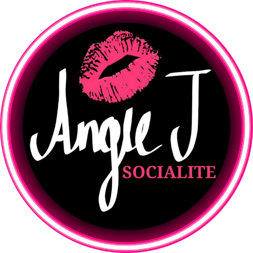 ANGIE J Logo. The primary Angie J Socialite, LLC logo / Angie J Socialite Logo